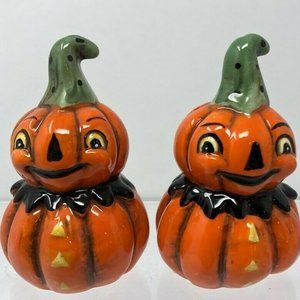 Johanna Parker Halloween Jack O' Lantern Salt & Pepper Shaker
